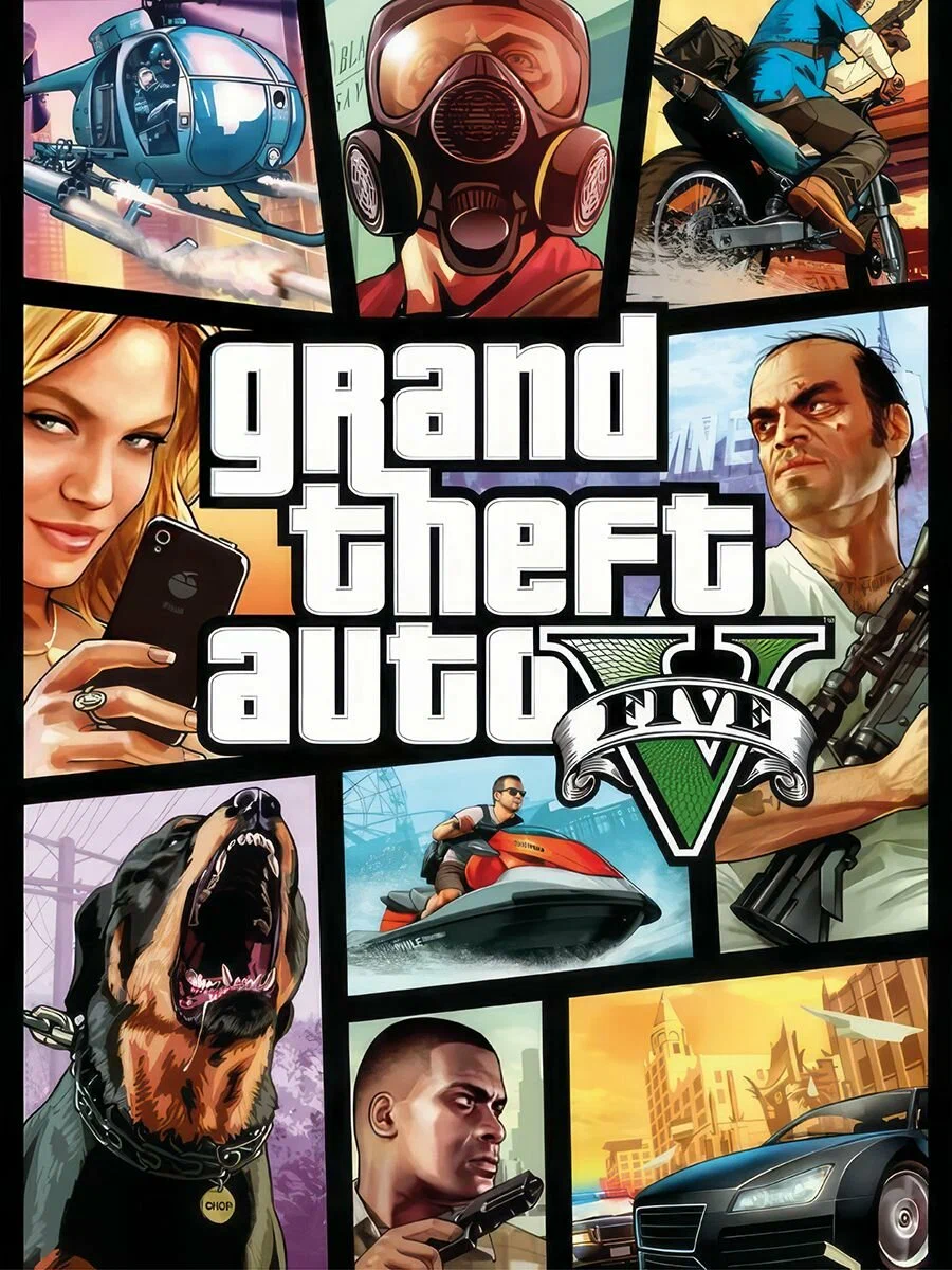 Обложка Grand Theft Auto V